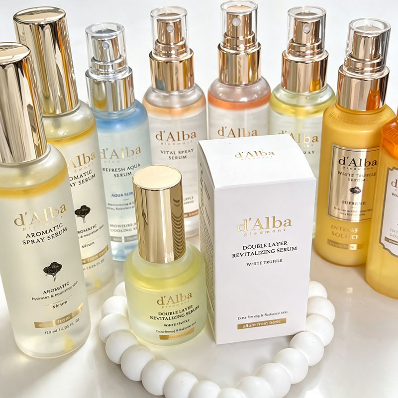 Luxury Skincare Brands - بخاخ د.ألبا الجديد بخلاصة الكمأة البيضاء: