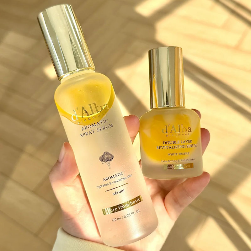 بخاخ د.ألبا الجديد بخلاصة الكم - مراجعة Luxury Skincare Brands وسعره