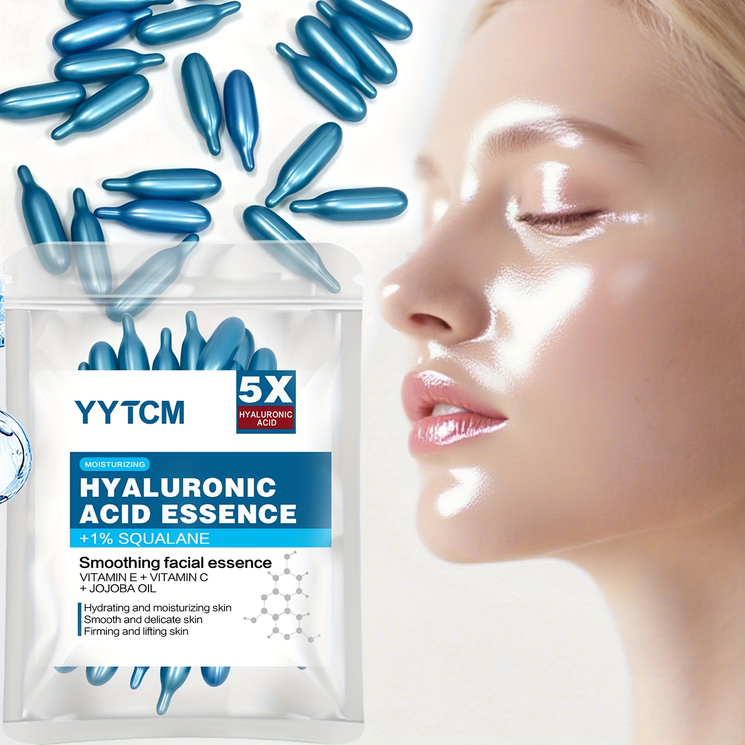 كبسولات حمض الهيالورونيك للترط - مراجعة Luxury Skincare Brands وسعره
