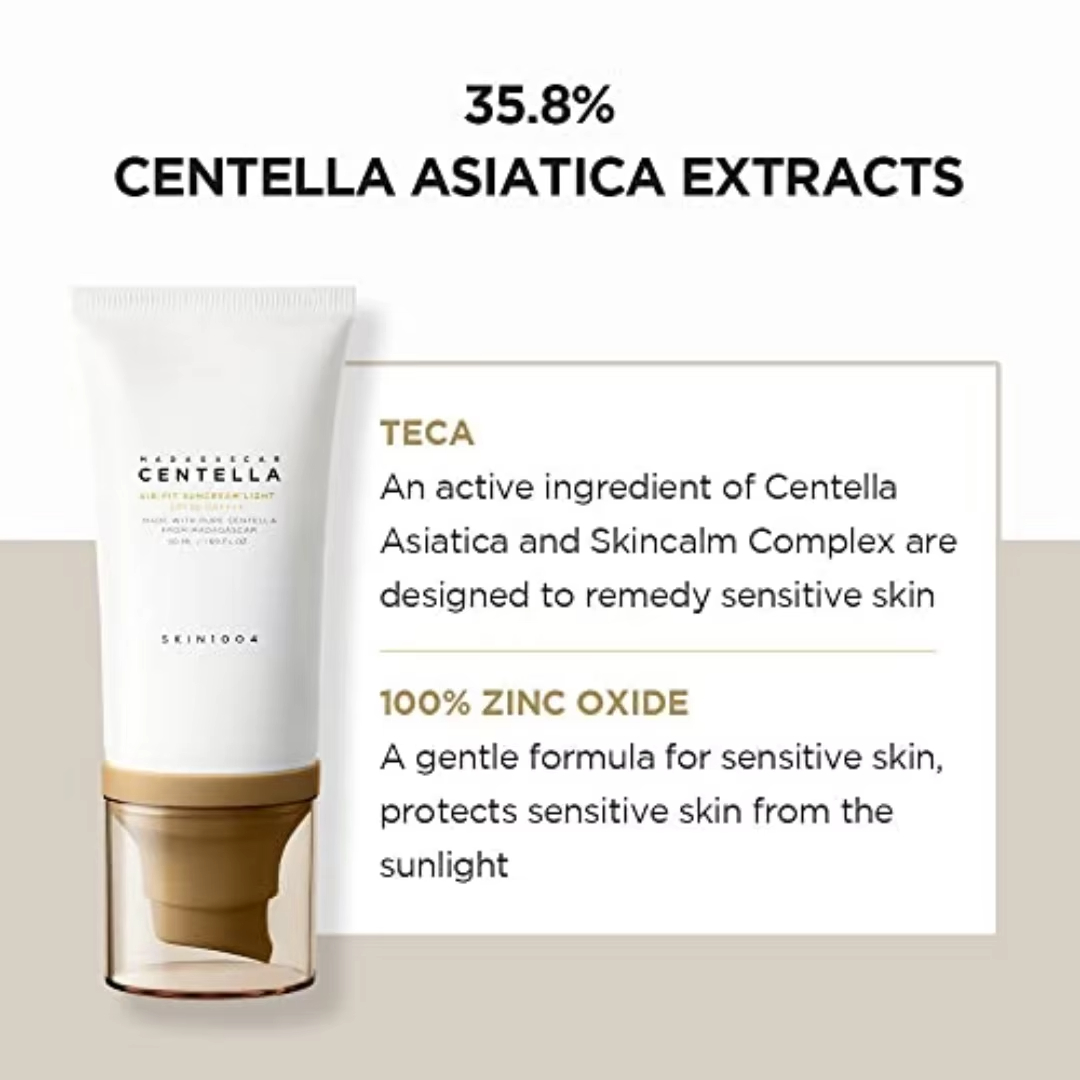 واقي شمس سنتيلا من SKIN1004، م - مراجعة Luxury Skincare Brands وسعره