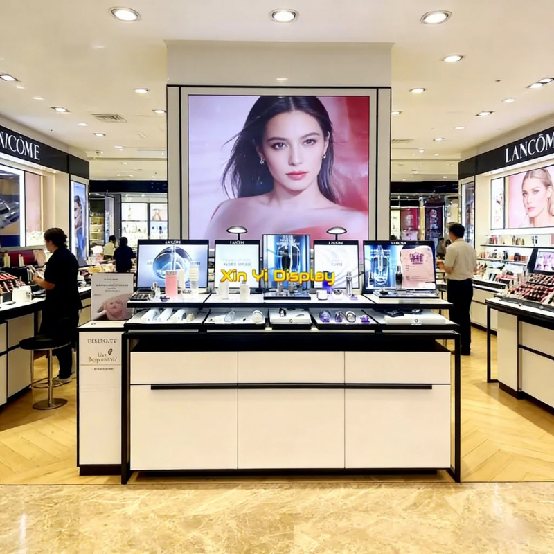 أثاث عرض مستحضرات العناية بالب - مراجعة Luxury Skincare Shop وسعره